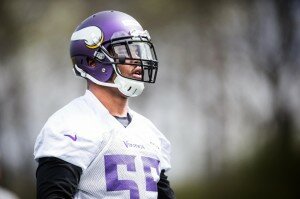 Anthony Barr is a must-add in big play IDP leagues. Photo by Andy Kenutis / Minnesota Vikings