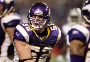 What's the cause of Chad Greenway's slow start this season?