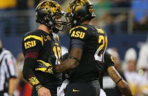 Jaelen Strong and Taylor Kelly