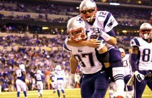 Brady and Gronkowski are crucial players in this year's auction drafts (AJ Mast/AP Images)