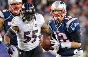 Tom Brady and T Suggs