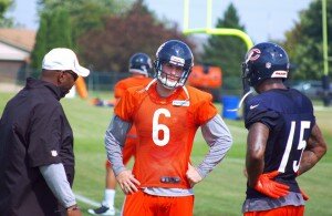 Jay Cutler, ranked #22, will be a starter in 2QB leagues.