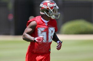 NFL: MAY 08 TAMPA BAY BUCCANEERS ROOKIE MINI CAMP