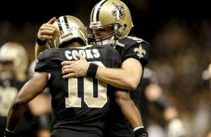 Drew Brees and Brandin Cooks