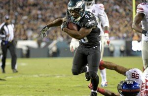 Darren Sproles brings excellent production for his $3,500 cost on Draft Kings.