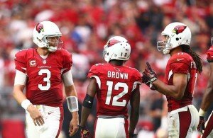 Carson Palmer and Larry FItzgerald
