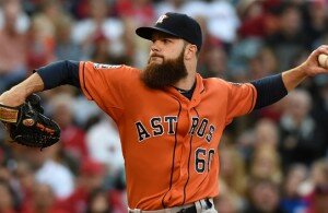 Can Dallas Keuchel return to his former Cy Young form in Week 5? (Photo by Lisa Blumenfeld/Getty Images)